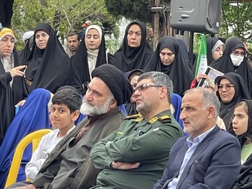 تصاویر/ اجتماع دختران جان فدای ایران در نوشهر