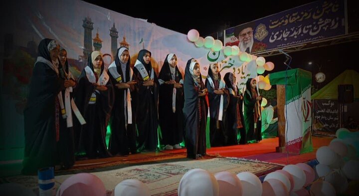 تصاویر/ حضور دختران شهرستان رودبار جنوب در شب پنجاهم