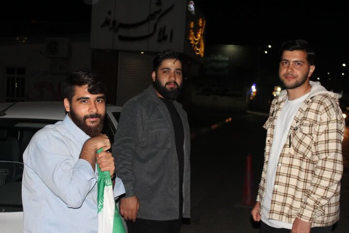 تصاویر/ برپایی موکب «ستاد پشتیبانی فرهنگی جبهه مقاومت بخش لاله آباد» در شهر زرگر