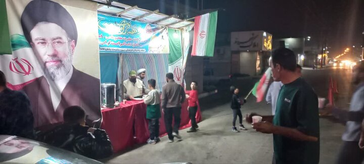تصاویر/ برپایی موکب «ستاد پشتیبانی فرهنگی جبهه مقاومت بخش لاله آباد» در شهر زرگر
