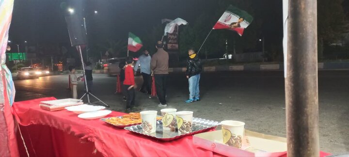 تصاویر/ برپایی موکب «ستاد پشتیبانی فرهنگی جبهه مقاومت بخش لاله آباد» در شهر زرگر