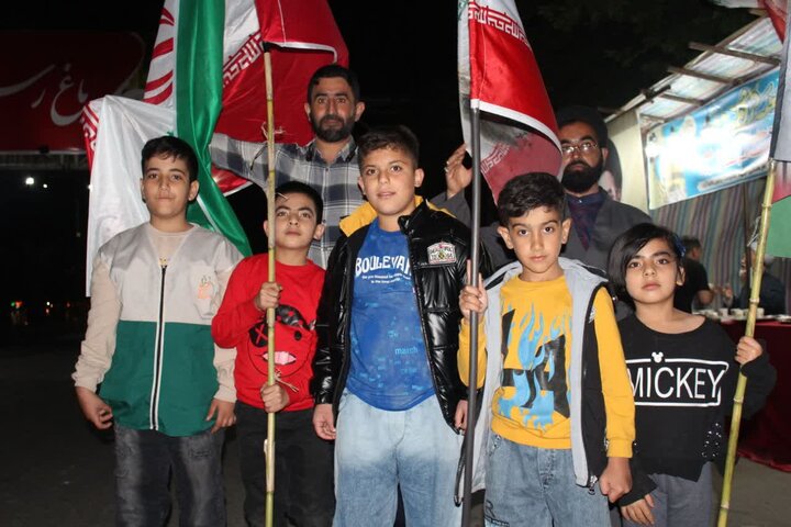 تصاویر/ برپایی موکب «ستاد پشتیبانی فرهنگی جبهه مقاومت بخش لاله آباد» در شهر زرگر