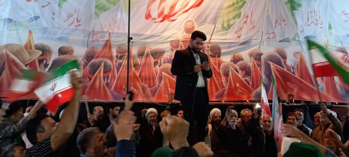 تصاویر| چهل ونهمین تجمع شبانه مردمی شهرستان آران وبیدگل