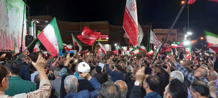 تصاویر| چهل ونهمین تجمع شبانه مردمی شهرستان آران وبیدگل