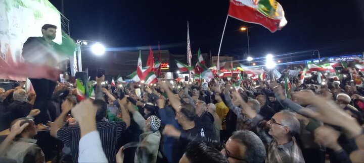 تصاویر| چهل ونهمین تجمع شبانه مردمی شهرستان آران وبیدگل