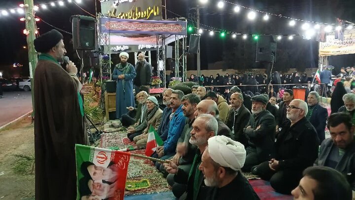 تصاویر/چهل و نهمین تجمع مردم راوند همراه بانماز استغاثه به امام زمان (عج)