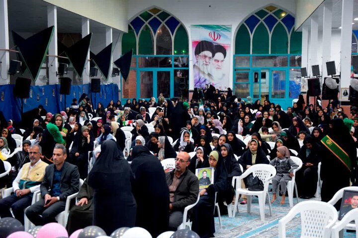 تصاویر/یادواره معصومه های وطن در مصلی شهید آیت الله خامنه ای آران و بیدگل