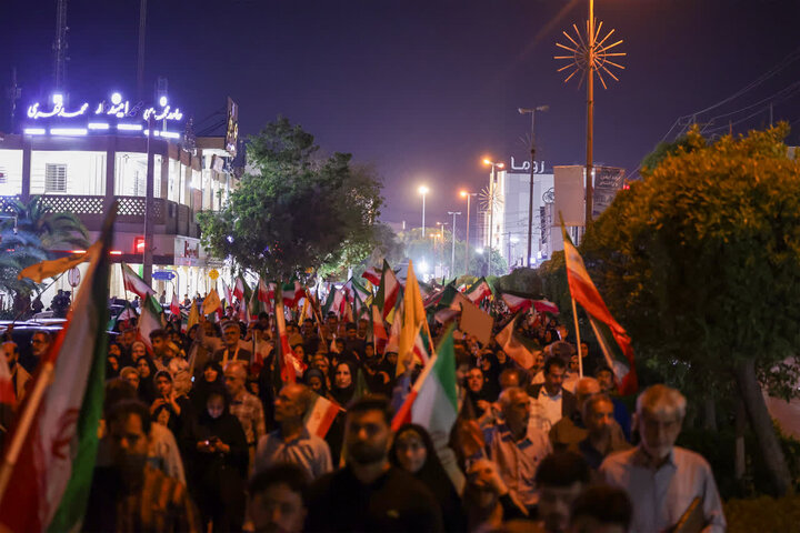 تصاویر/ اجتماع لبیک یا امام در بوشهر