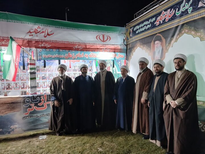 تصاویر/ حضور مسئول سازمان بسیج اساتید، طلاب و روحانیون کشور در تجمع مردمی ارومیه