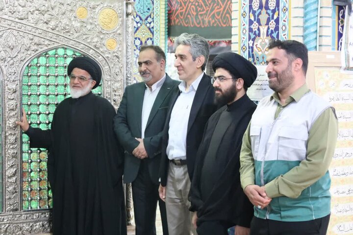 تصاویر/تجدید عهد و میثاق کانون‌های خدمت رضوی شهرستان نطنز با آرمان های شهداء