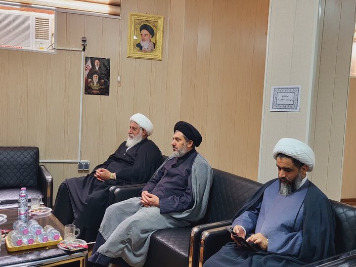 تصاویر/ دیدار رئیس ستاد امر به معروف کشور با امام جمعه شهرستان میناب