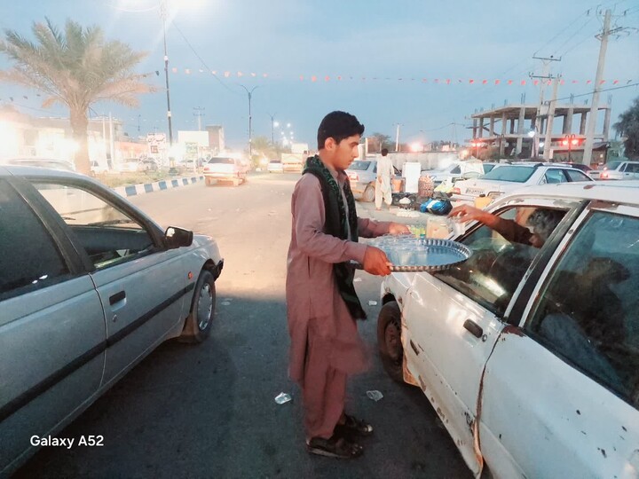 تصاویر/فعالیت موکب طلاب جازموریان