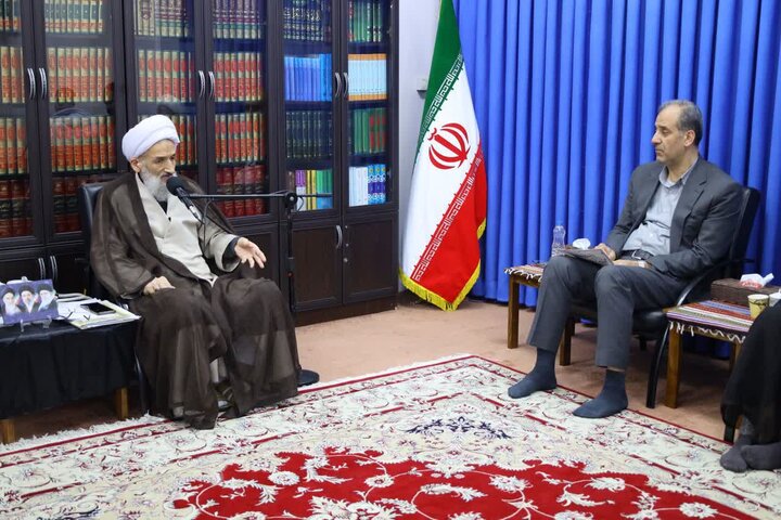 تصاویر/ دیدار مسئولان اداره کل غله و خدمات بازرگانی مازندران با نماینده ولی فقیه در استان