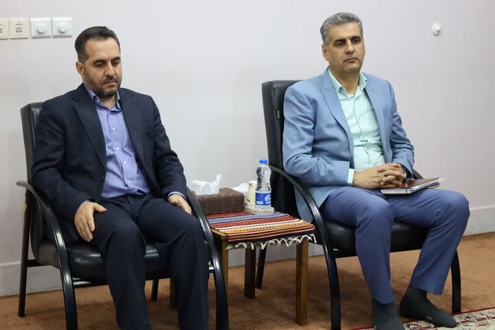 تصاویر/ دیدار مسئولان اداره کل غله و خدمات بازرگانی مازندران با نماینده ولی فقیه در استان