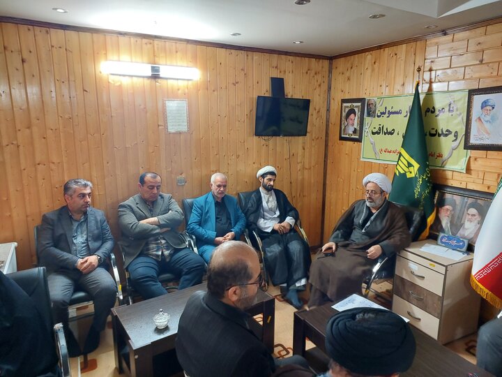 تصاویر/ جلسه شورای فرهنگ عمومی در بخش امامزاده عبدالله (ع) آمل