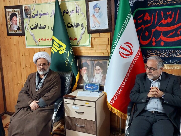 تصاویر/ جلسه شورای فرهنگ عمومی در بخش امامزاده عبدالله (ع) آمل