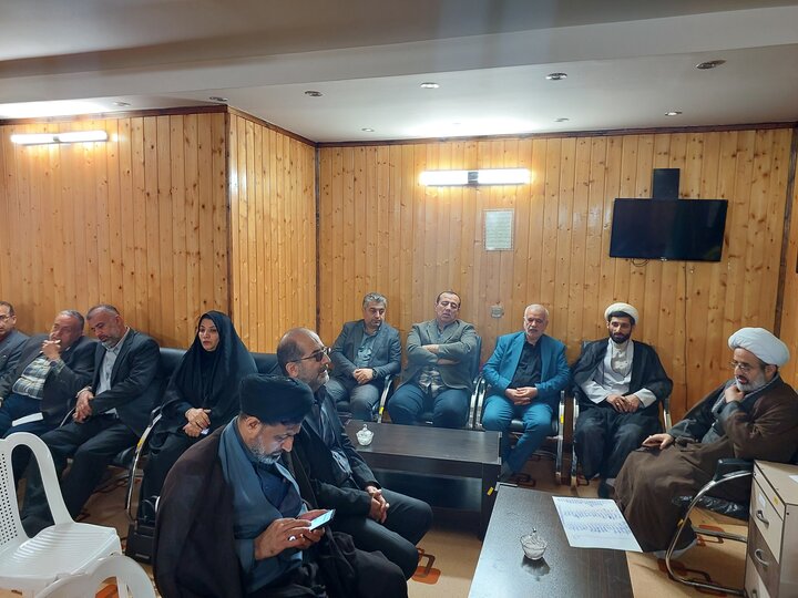 تصاویر/ جلسه شورای فرهنگ عمومی در بخش امامزاده عبدالله (ع) آمل