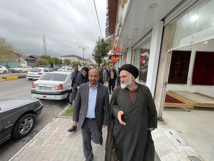 تصاویر/ سرکشی امام جمعه شهرستان نوشهر و مسئولان از نانواییها و فروشگاه های شهرستان