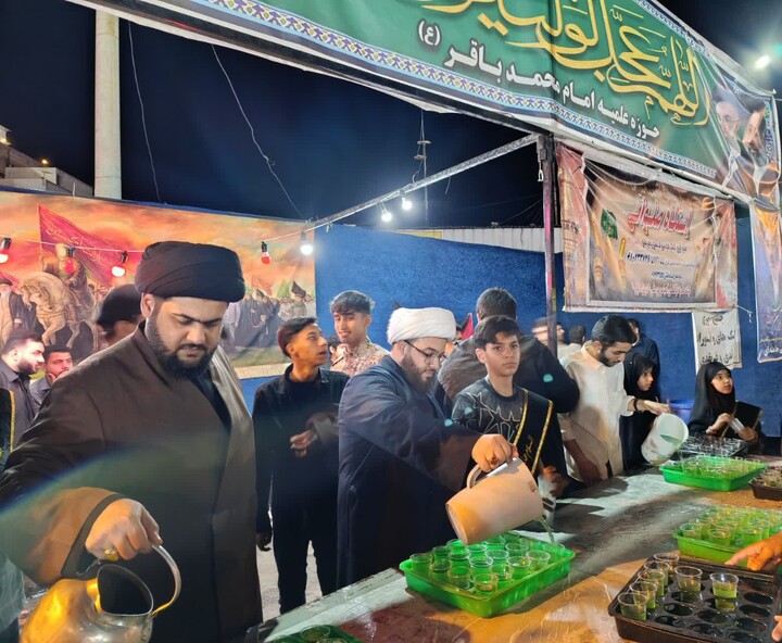 تصاویر/ فعالیت طلاب مدرسه علمیه امام محمد باقر(ع) شوش