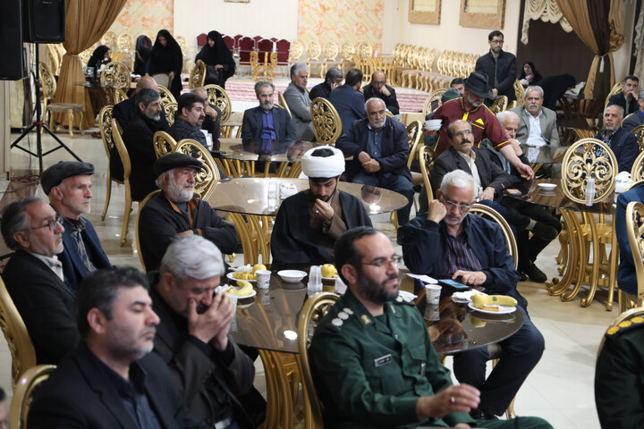 تصاویر / آیین تجلیل از جانبازان سرافراز تویسرکانی