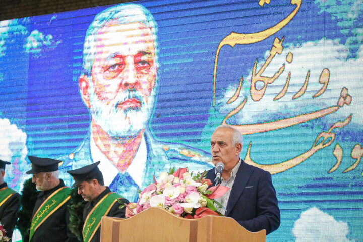 تصاویر/ مراسم یادبود پهلوان آقا رحیم موسوی