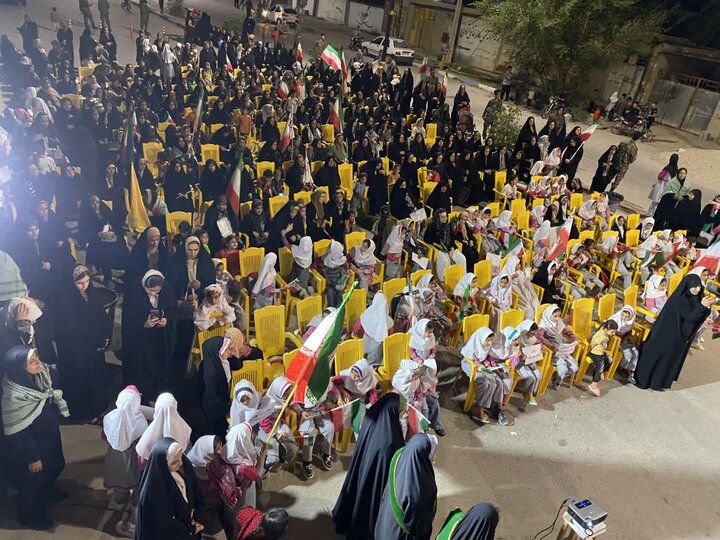 تصاویر/ مردم روستای عالی حسینی در میدان