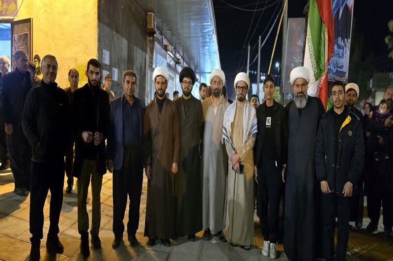 برپایی موکب مدرسه علمیه باقرالعلوم(ع) سرپل ذهاب در اجتماعات «نحن منتقمون»+تصاویر