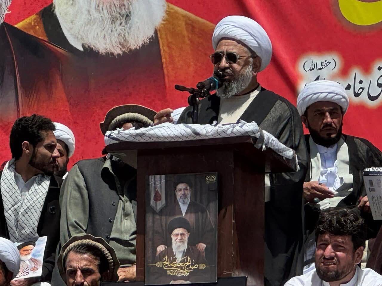 اجتماع باشکوه و گسترش مردم شجاع پاراچنار پاکستان همراه با ادای احترام به شهید امام خامنهای و تجدید عهد با آیت الله مجتبی+ ویدئوها و تصاویر