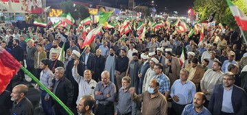 تصاویر/ حضور جیرفتی ها در شب پنجاه و یکم از جنگ رمضان
