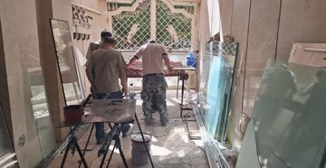 تصاویر/ تداوم فعالیت گروه جهادی شهید حججی کاشان در مناطق جنگ‌زده تهران