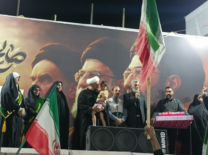 تصاویر/ حضور بمی ها در شب پنجاه یکم از جنگ رمضان