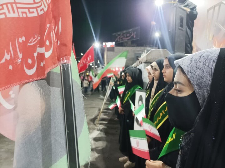 تصاویر/ حضور بمی ها در شب پنجاه یکم از جنگ رمضان