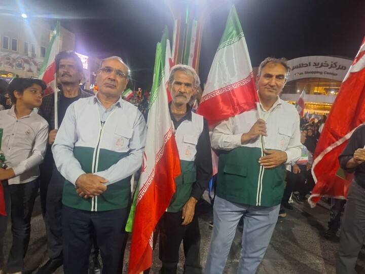 تصاویر/ حضور بمی ها در شب پنجاه یکم از جنگ رمضان