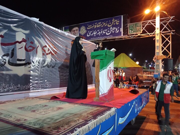 تصاویر حضور مردم شهرستان رودبار جنوب در شب پنجاه یکم از جنگ رمضان