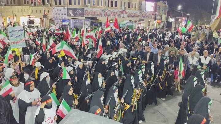 تصاویر/ دژه دختران بسیجی شهرستان بم