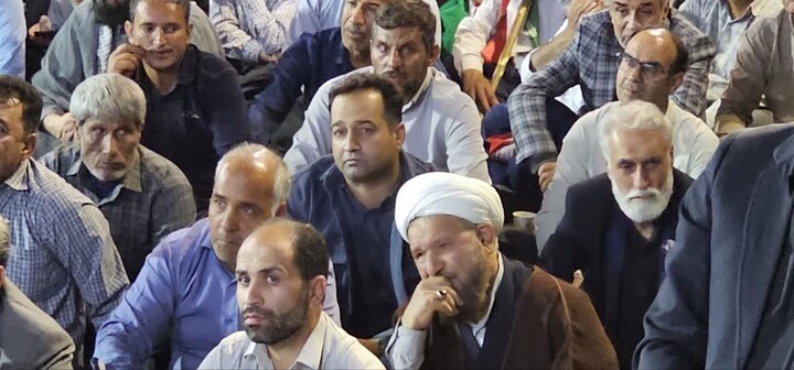 تصاویر/ حضور جیرفتی ها در شب پنجاه یکم از جنگ رمضان