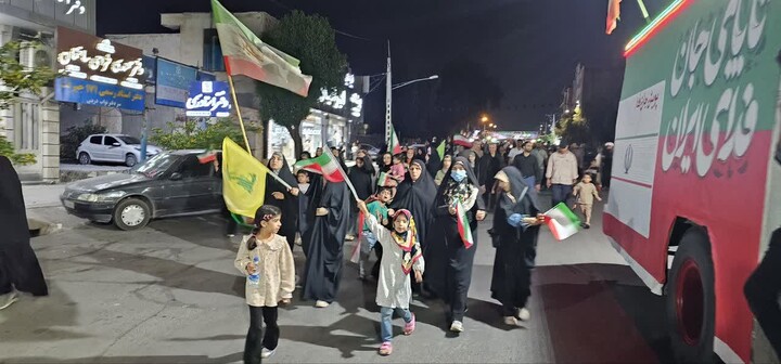 تصاویر/ حضور جیرفتی ها در شب پنجاه یکم از جنگ رمضان