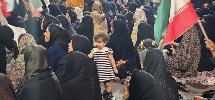تصاویر/ حضور جیرفتی ها در شب پنجاه یکم از جنگ رمضان