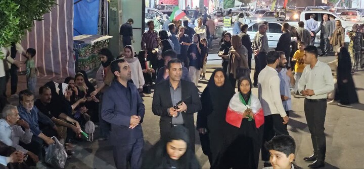 تصاویر/ حضور جیرفتی ها در شب پنجاه یکم از جنگ رمضان
