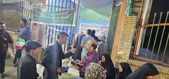 تصاویر/ حضور جیرفتی ها در شب پنجاه یکم از جنگ رمضان