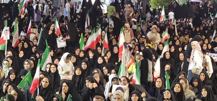 تصاویر/ حضور جیرفتی ها در شب پنجاه یکم از جنگ رمضان