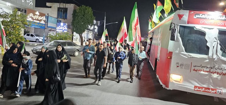تصاویر/ حضور جیرفتی ها در شب پنجاه یکم از جنگ رمضان