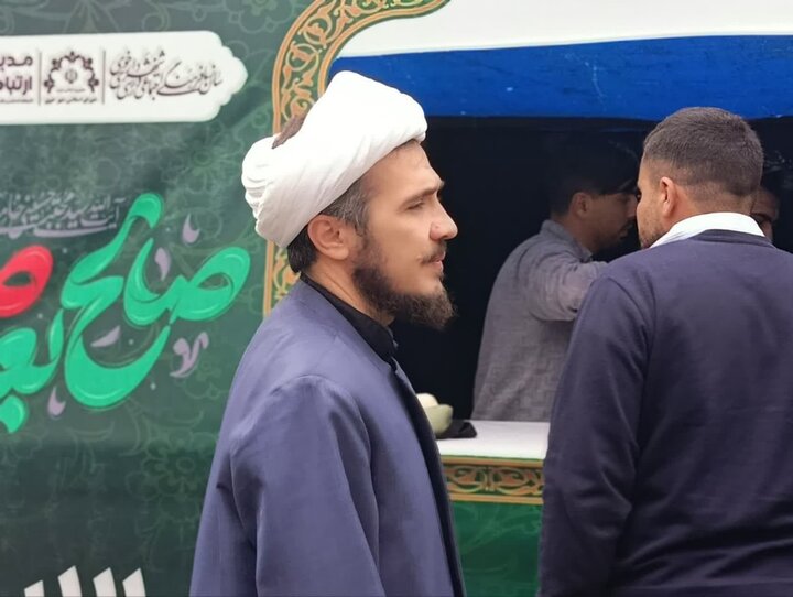 تصاویر/ فعالیت طلاب و اساتید مدرسه علمیه آیت الله نمازی خوی در ایام جنگ رمضان