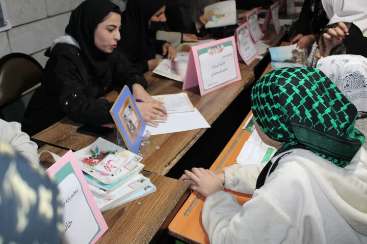 تصاویر/ برپایی موکب دانش‌آموزی شهرستان ماکو با محوریت «مدرسه  در میدان»