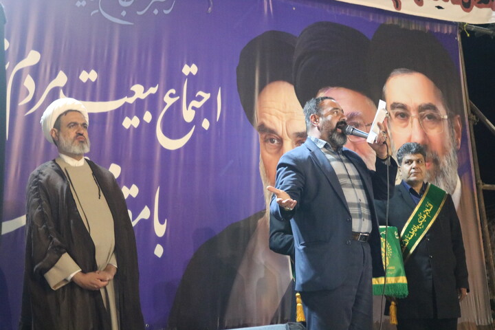 تصاویر/ تجمع مردم مهدی‌شهر با حضور کاروان سفیران کریمه اهل بیت (ع)