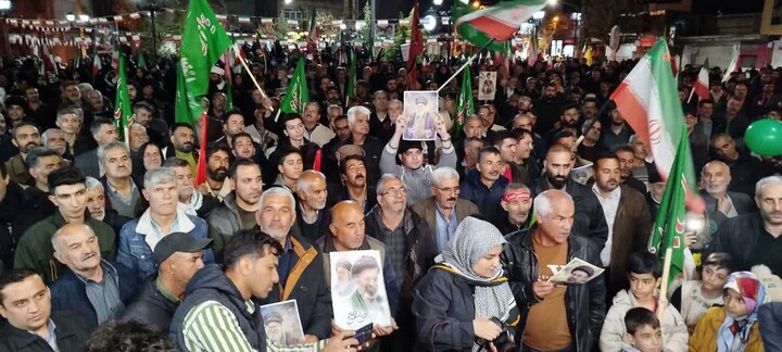 تصاویر / حضور انقلابی مردم بهار در خیابان‌ها