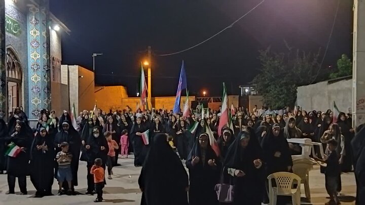 تصاویر/ اجتماع حماسی مردم روستای آبطویل