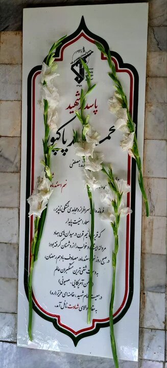 تصاویر/مراسم گلباران گلزار مطهر  سپهبد شهید محمد پاکپور با حضور مشاور وزیر در امور ایثارگان و مدیرکل میراث‌فرهنگی استان مرکزی