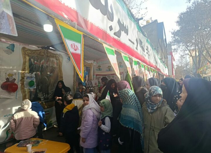 تصاویر/ فعالیت‌های موکب «ایران قوی» در شهرستان بیجار