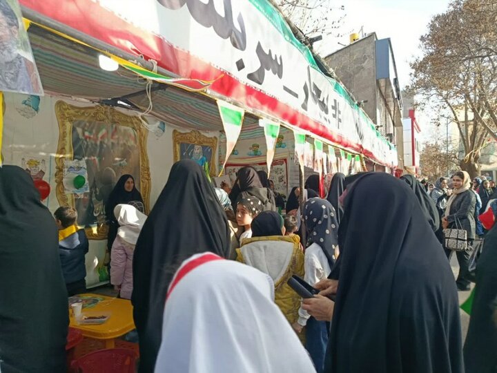 تصاویر/ فعالیت‌های موکب «ایران قوی» در شهرستان بیجار